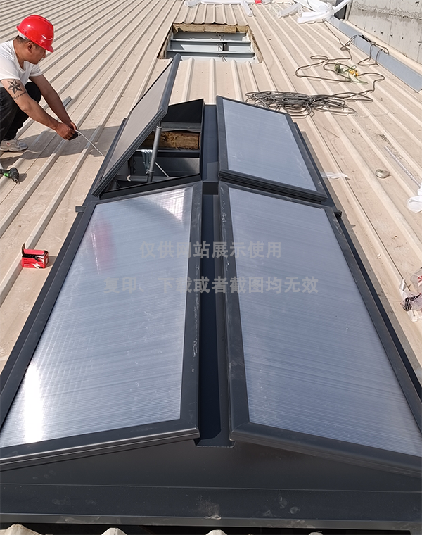 兰州王老吉生产车间靖远排烟天窗