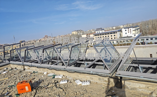 敦煌博物馆靖远排烟天窗