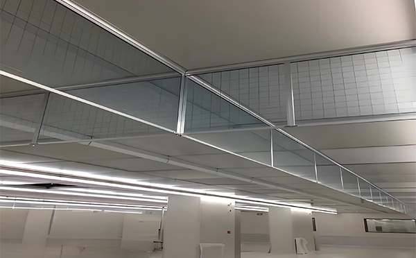 靖远玻璃挡烟垂壁